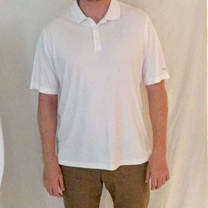 White Walter Hagen Polo Sz XL